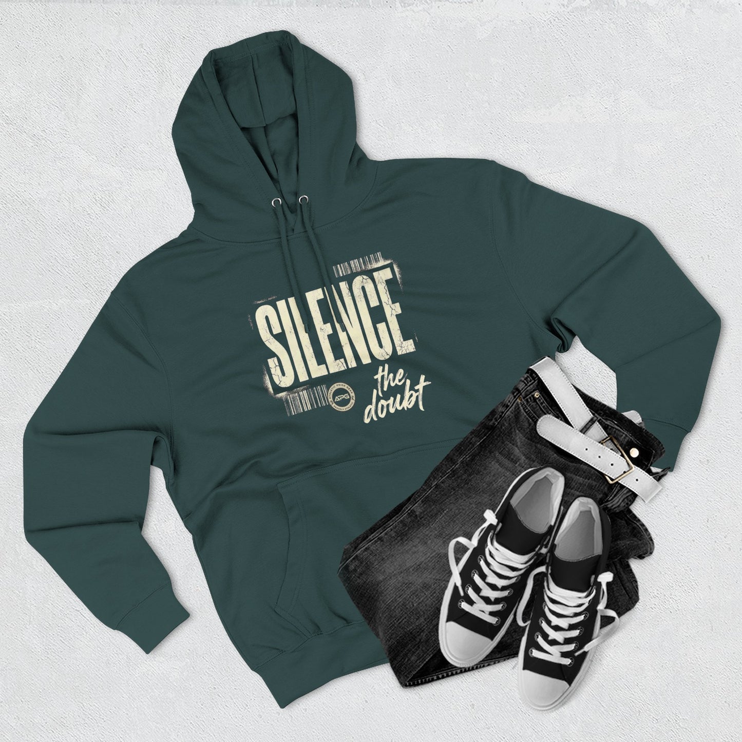 Silence the Doubt 80/20 Cotton-Blend Hoodie