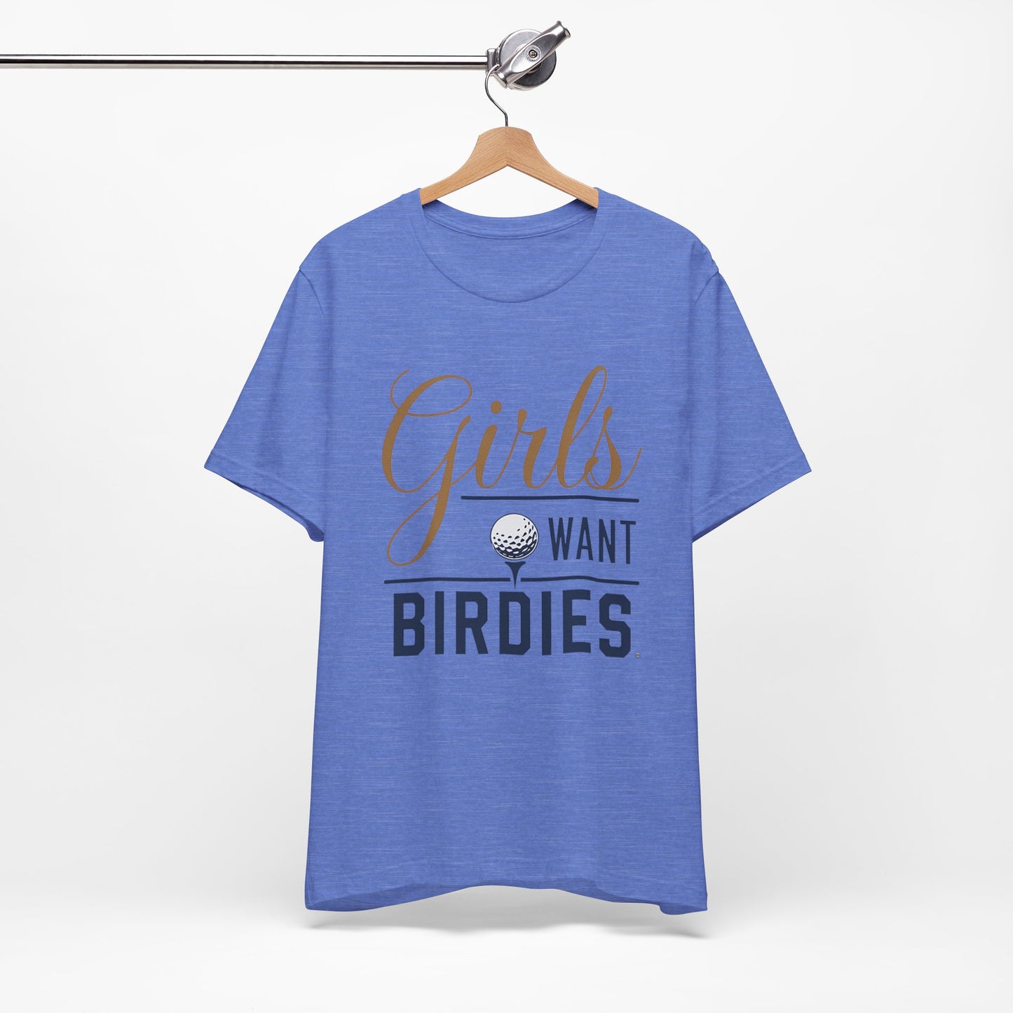 Girls Want Birdies Golf Tee
