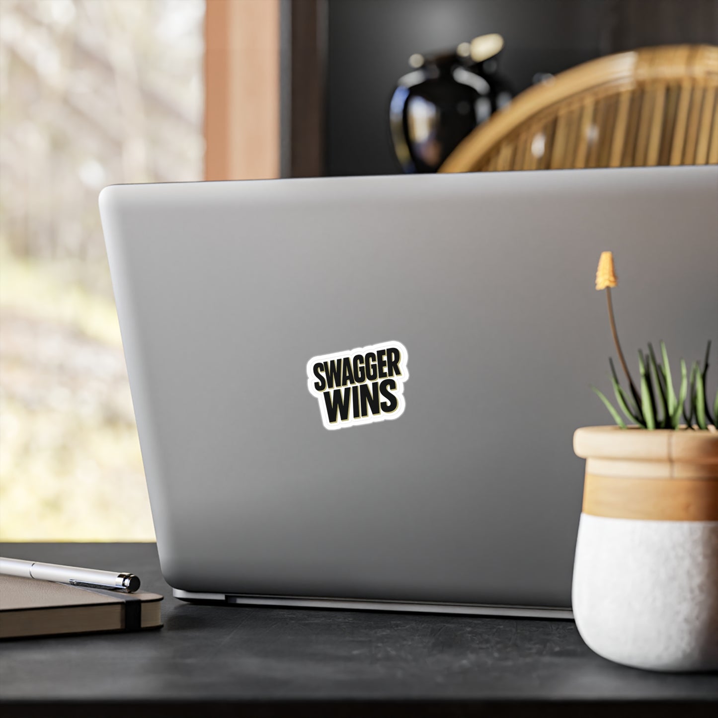 Vinyl Decal Stickers - Swagger Wins Motivational Design for Spaces and Gym Enthusiasts