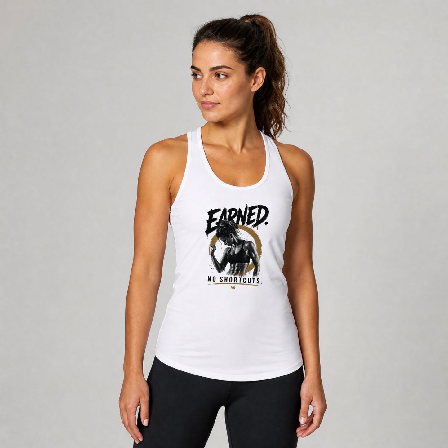 Earned No Shortcuts Training Tank