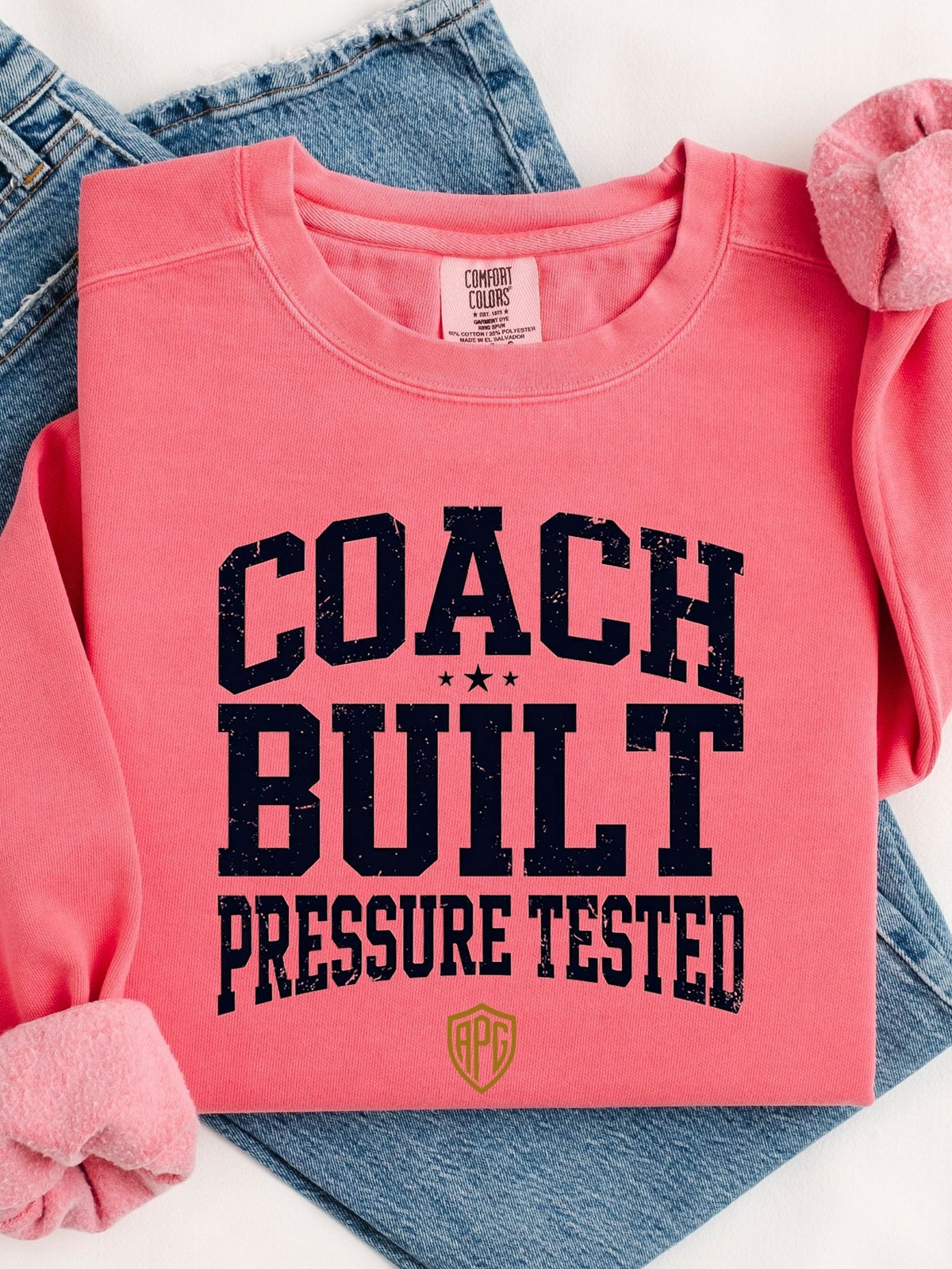 Coach Built Pressure Tested Crewneck Sweatshirt