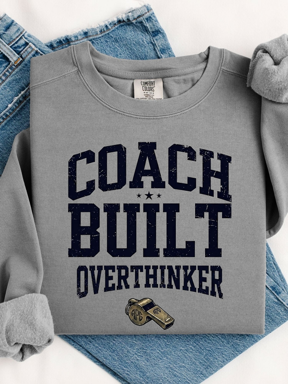 Coach Built Overthinker Crewneck Sweatshirt