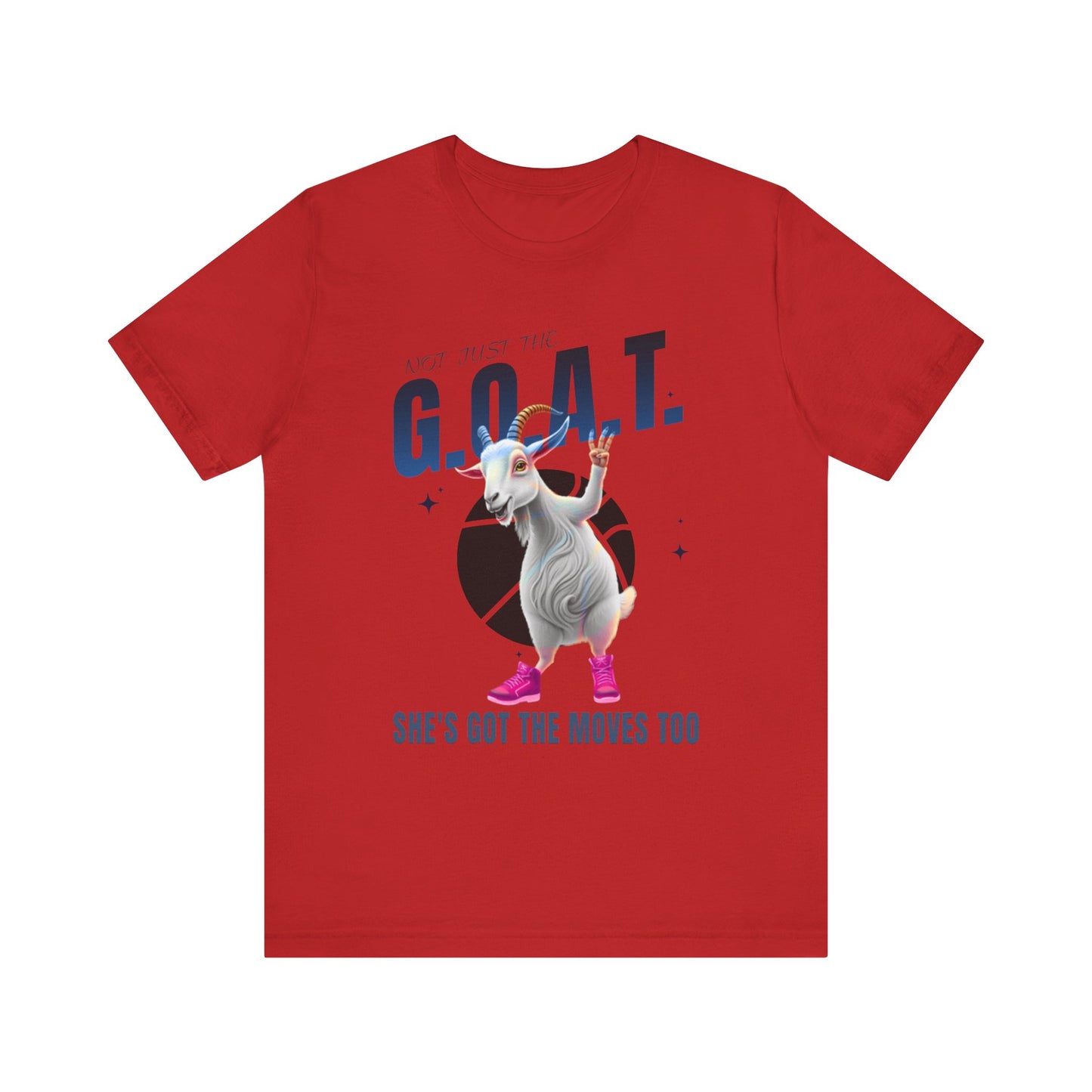 Not just the GOAT she's got the moves Tee