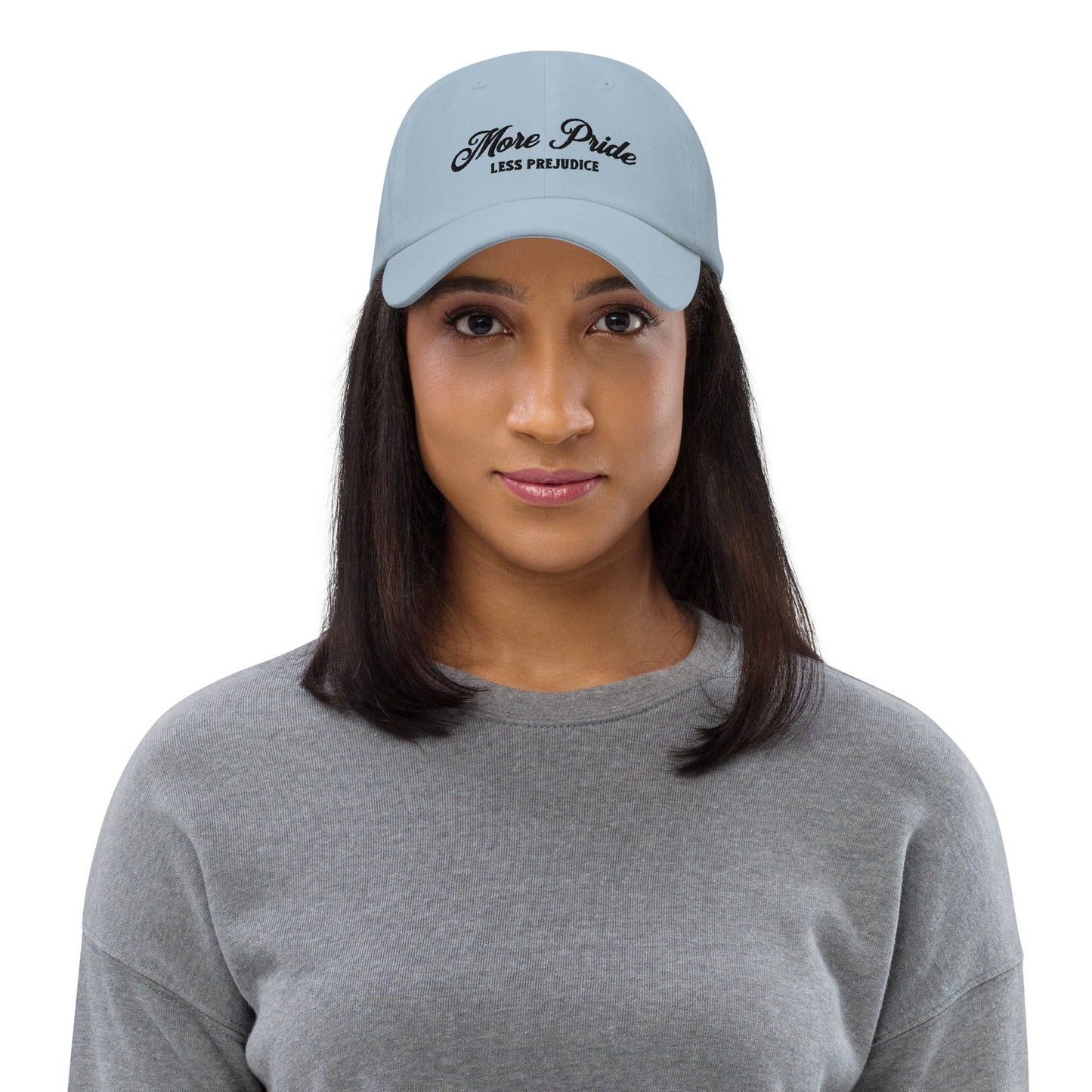 Hat "More Pride Less Prejudice" Cotton Embroidered hat