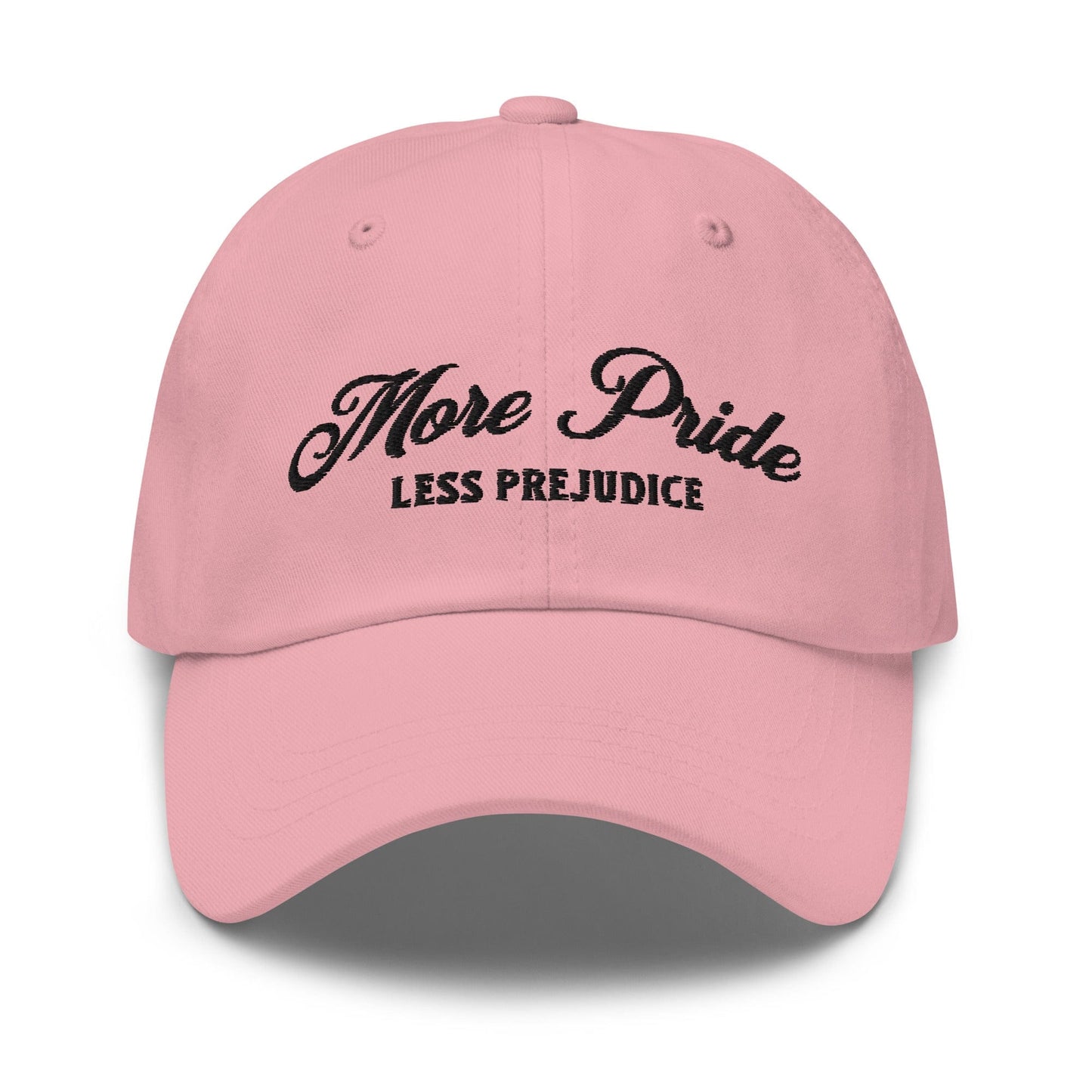 Hat "More Pride Less Prejudice" Cotton Embroidered hat
