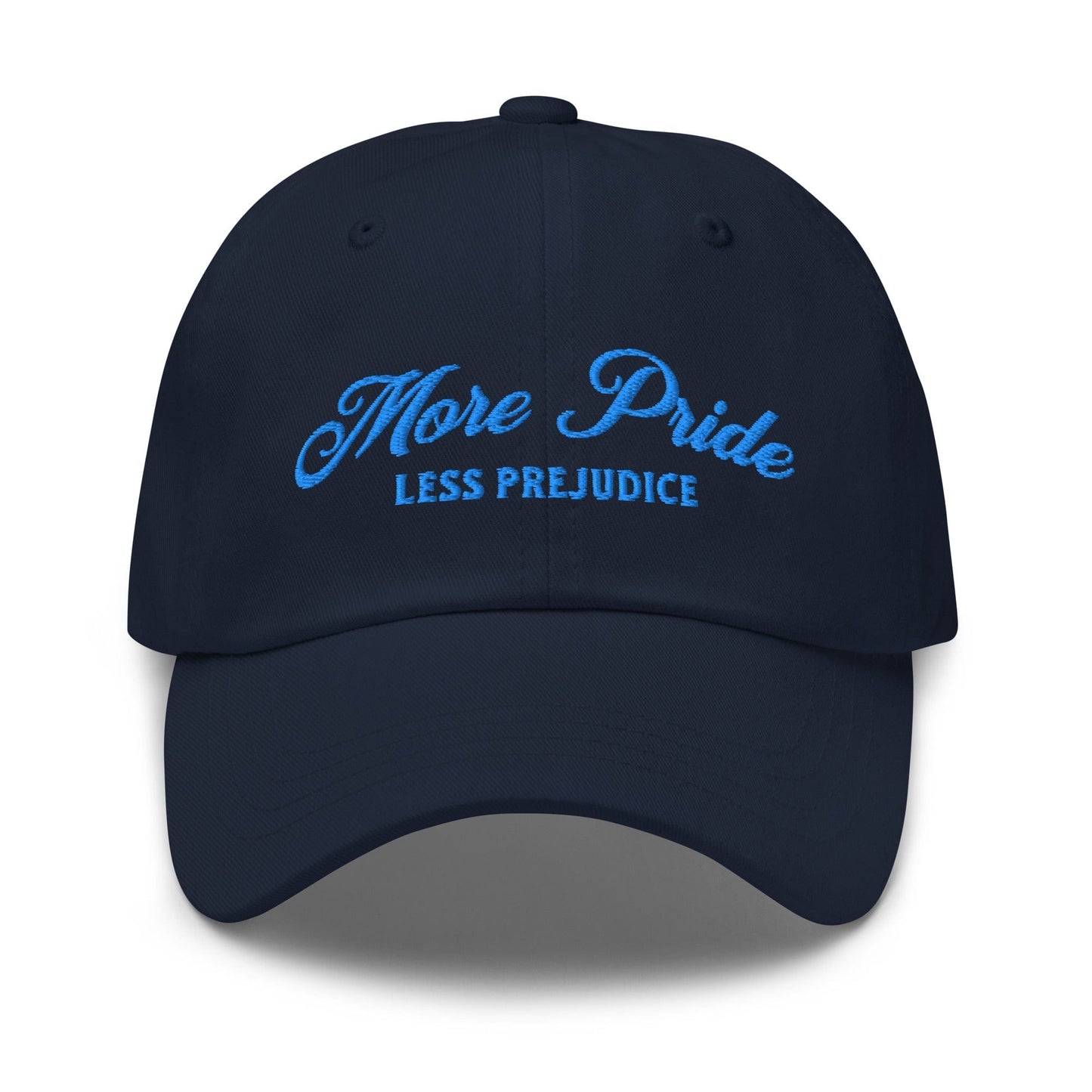 Hat "More Pride Less Prejudice" Embroidered Cotton Twill hat