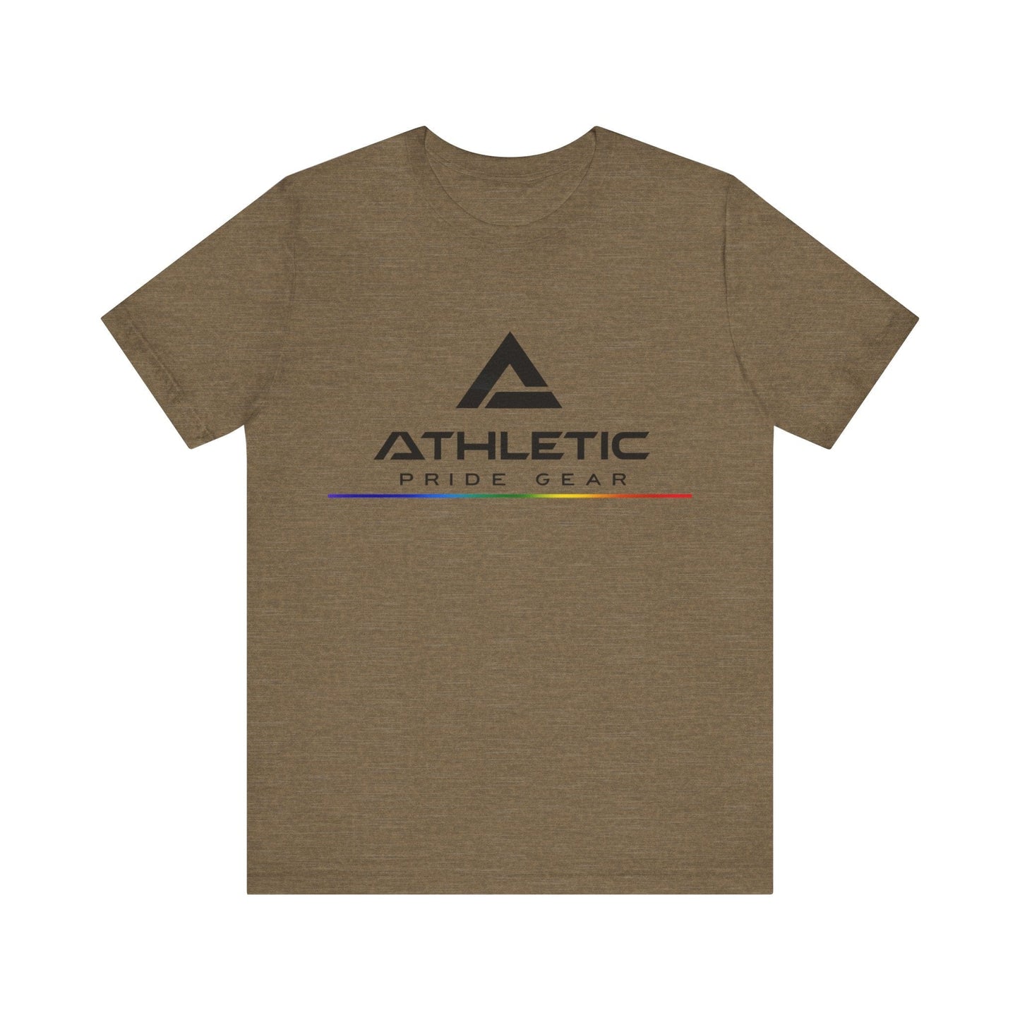T-Shirt Athletic Pride Gear Tee Heather Olive / S