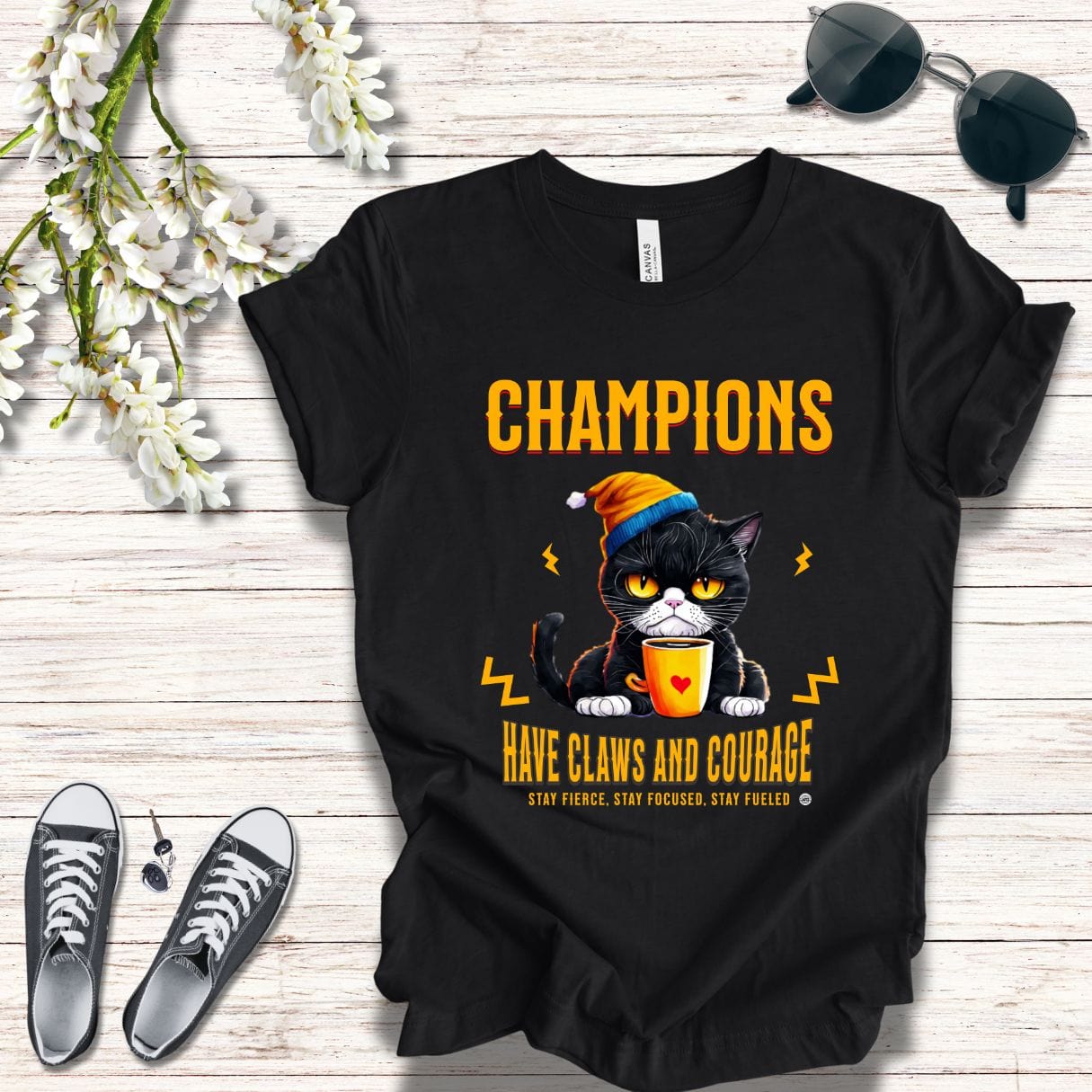 T-Shirt Claws and Courage Unisex Tee