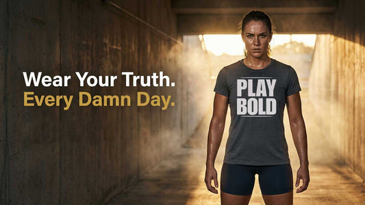 Play Bold T-Shirt — Athletic Pride Gear performance apparel
