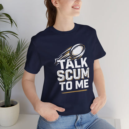 Talk Scum To Me Rugby Graphic Tee