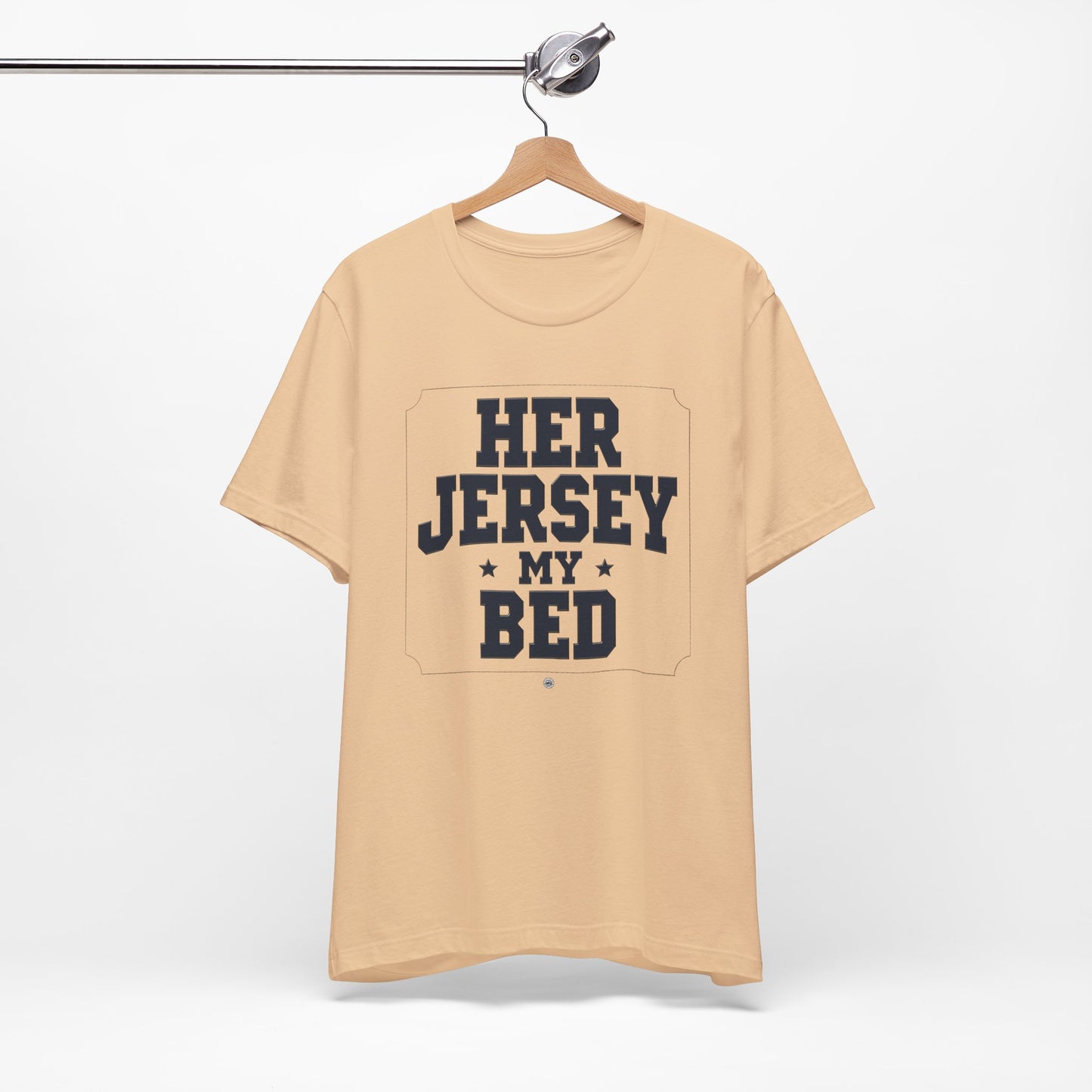 Her Jersey My Bed Tee