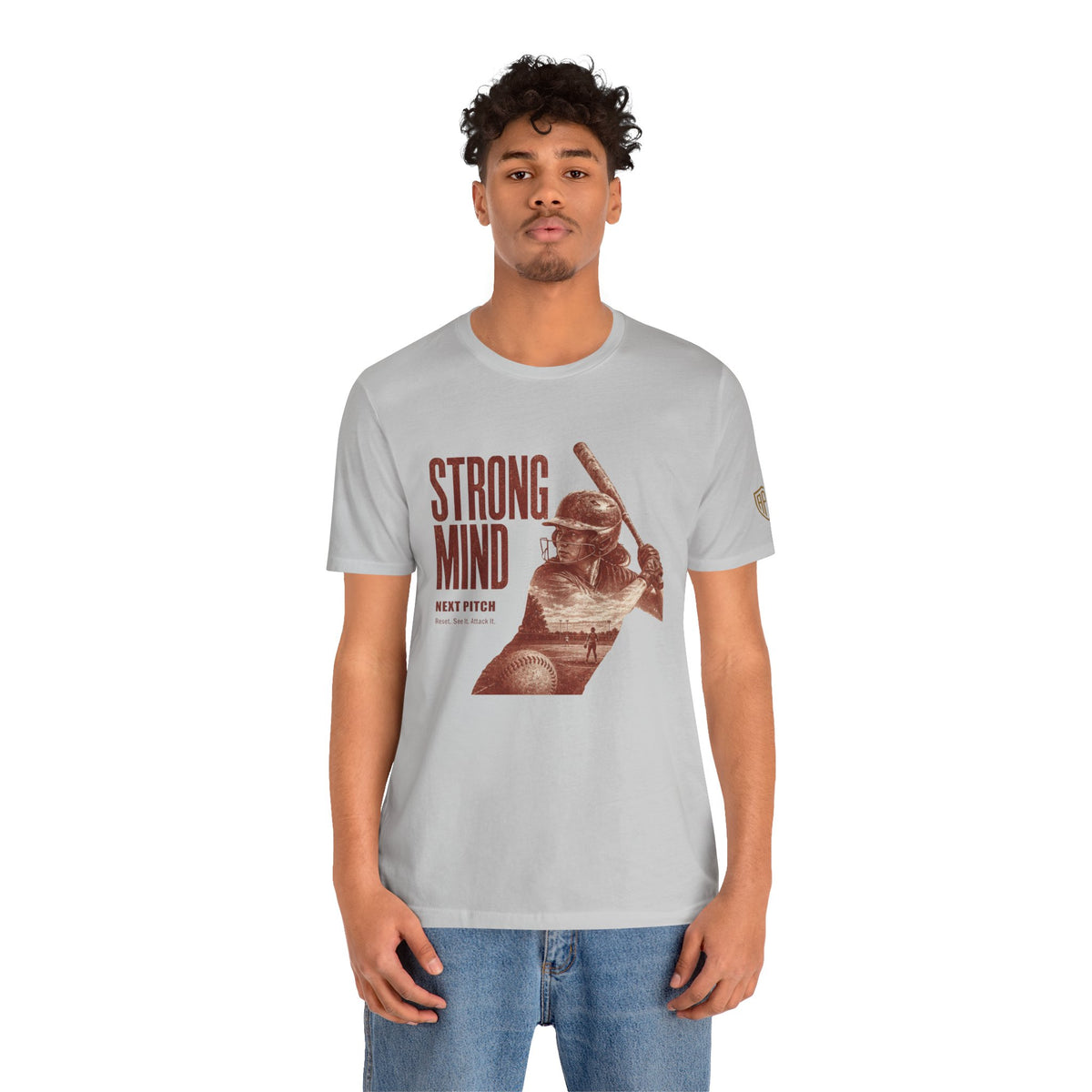 STRONG MIND Softball Tee – Next Pitch | Unisex Shirt