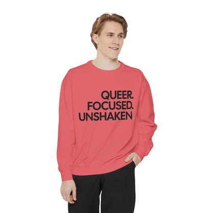 Queer Focused Unshaken - Unisex Heavyweight Sweatshirt