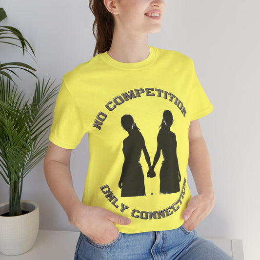 No Competition Only Connection Topography Unisex Tee