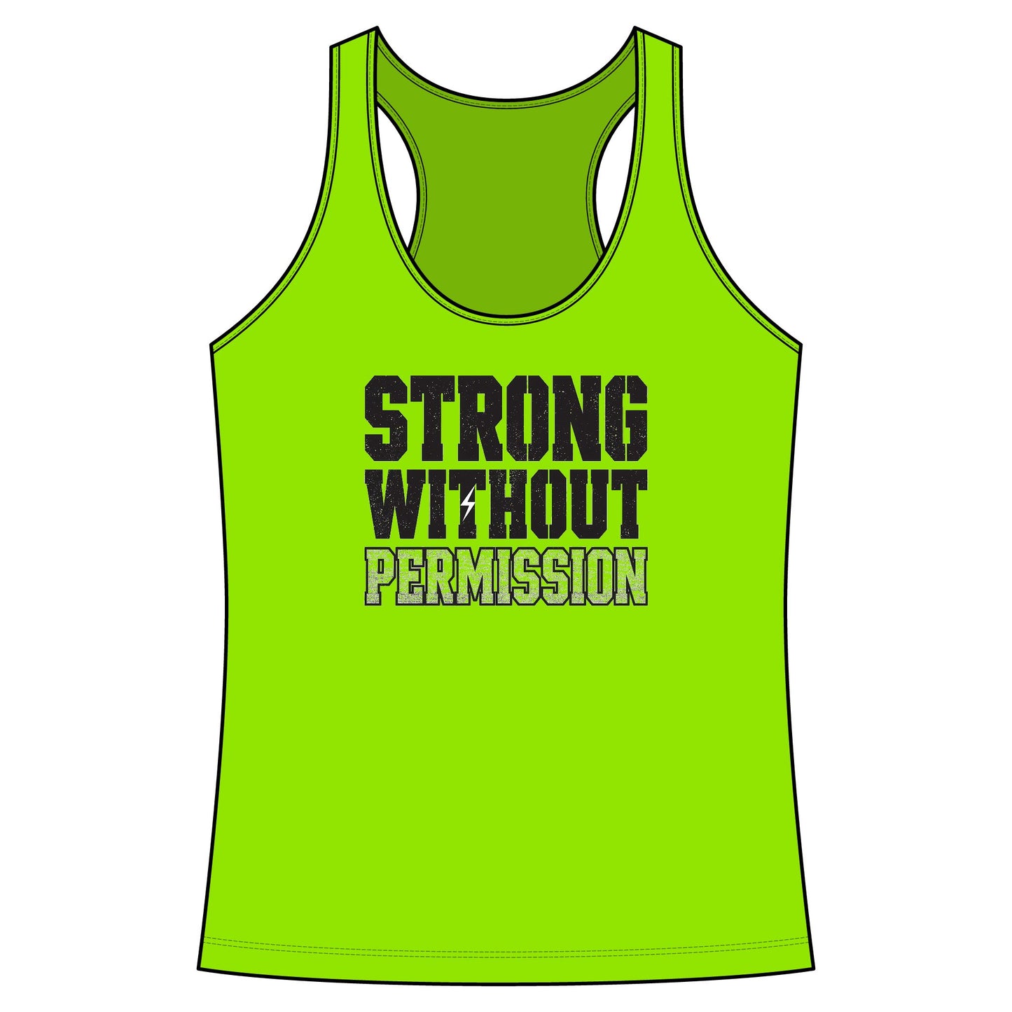 Strong Without Permission Women’s Performance Tank