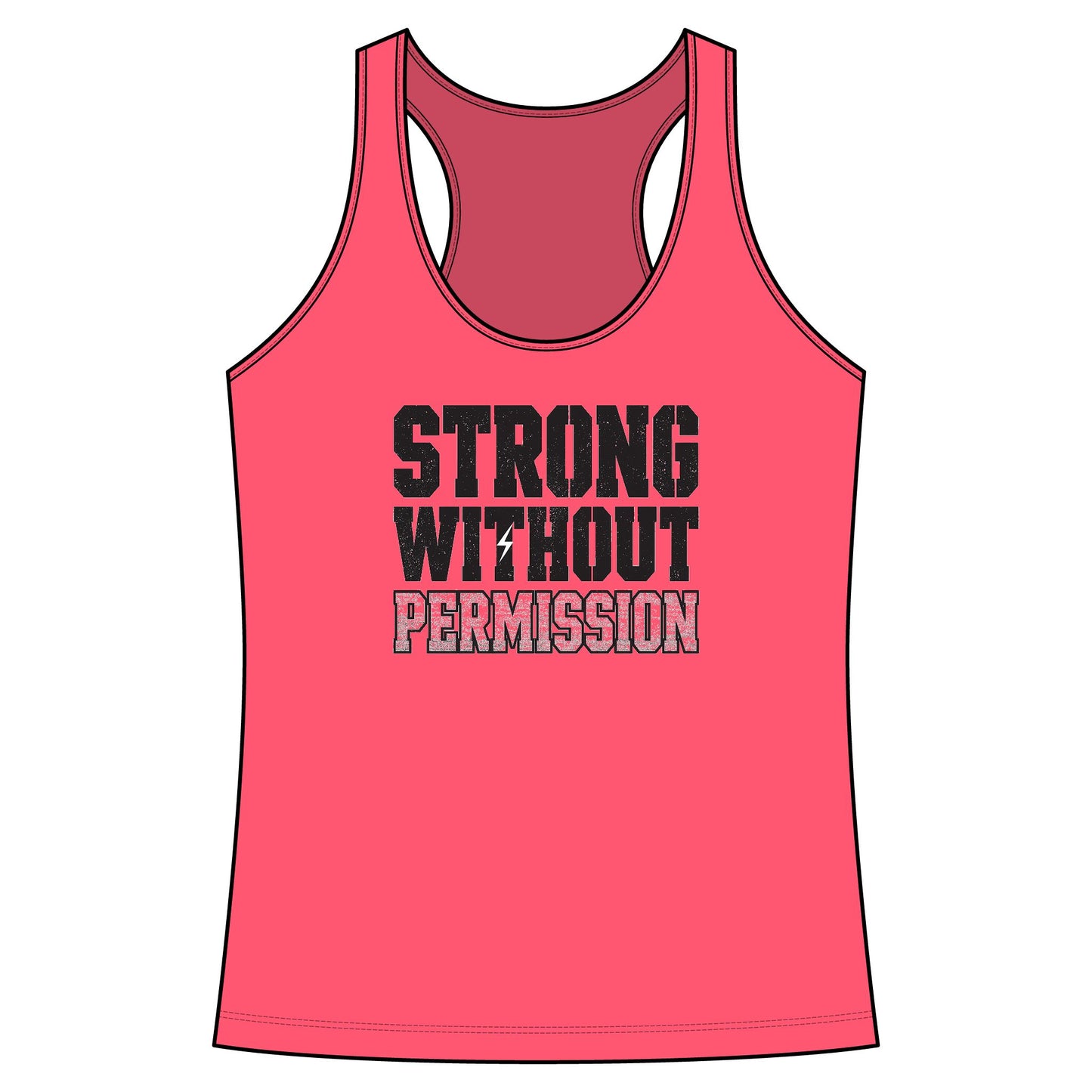 Strong Without Permission Women’s Performance Tank