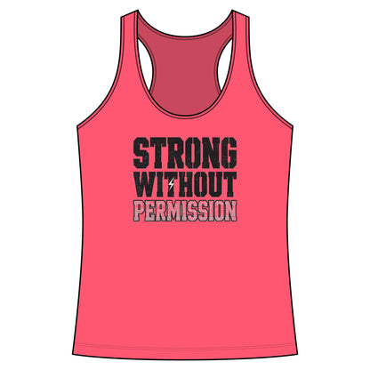 Strong Without Permission Women’s Performance Tank