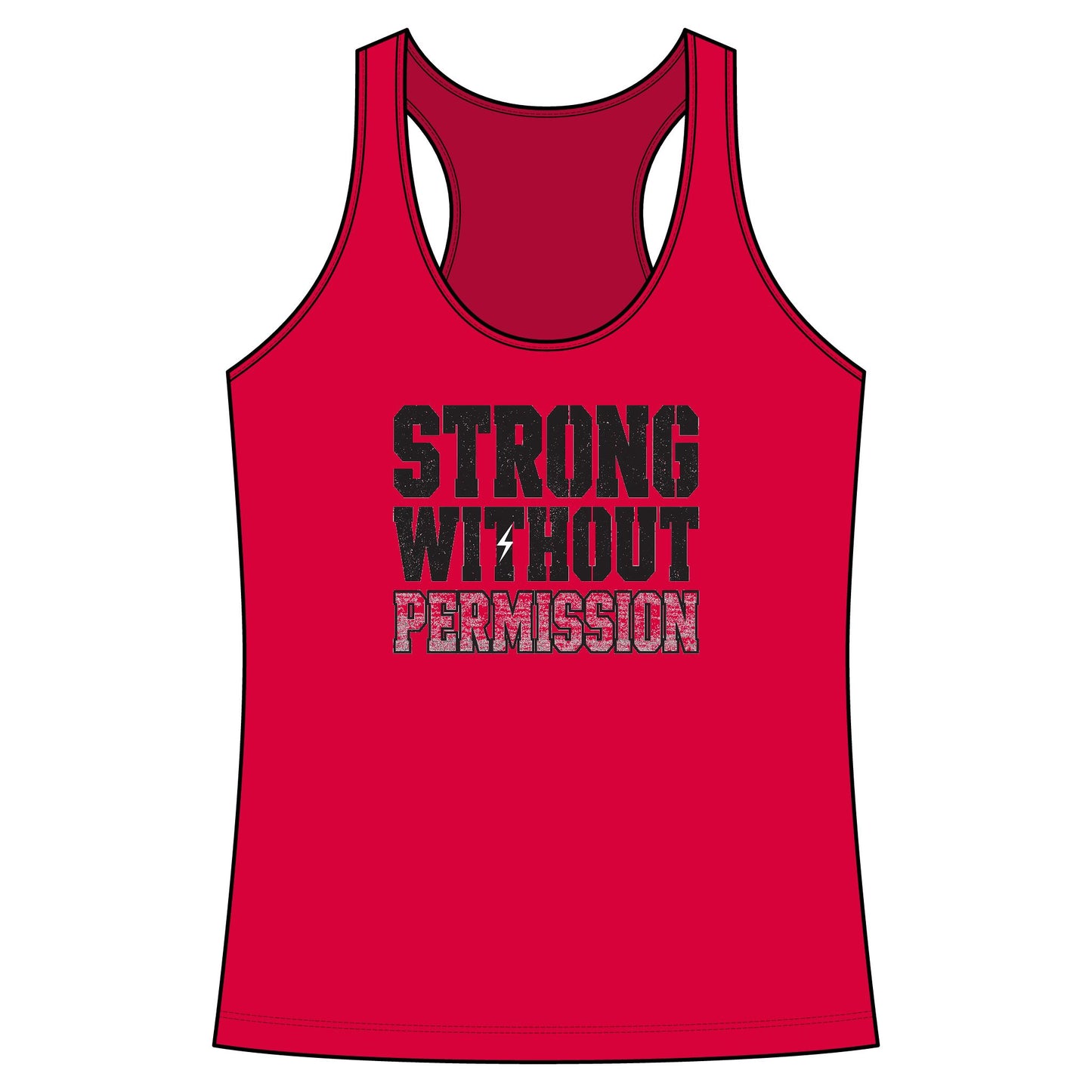 Strong Without Permission Women’s Performance Tank