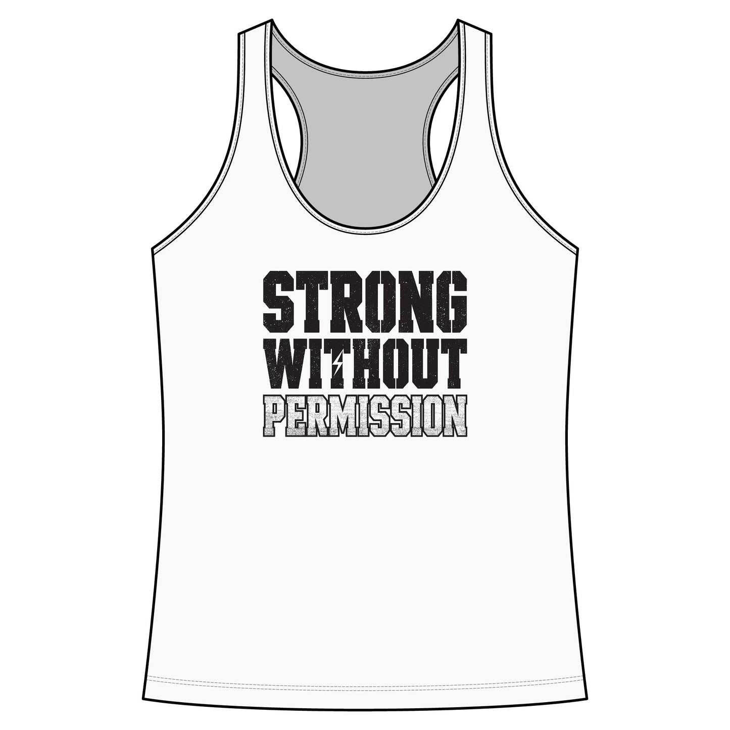 Strong Without Permission Women’s Performance Tank