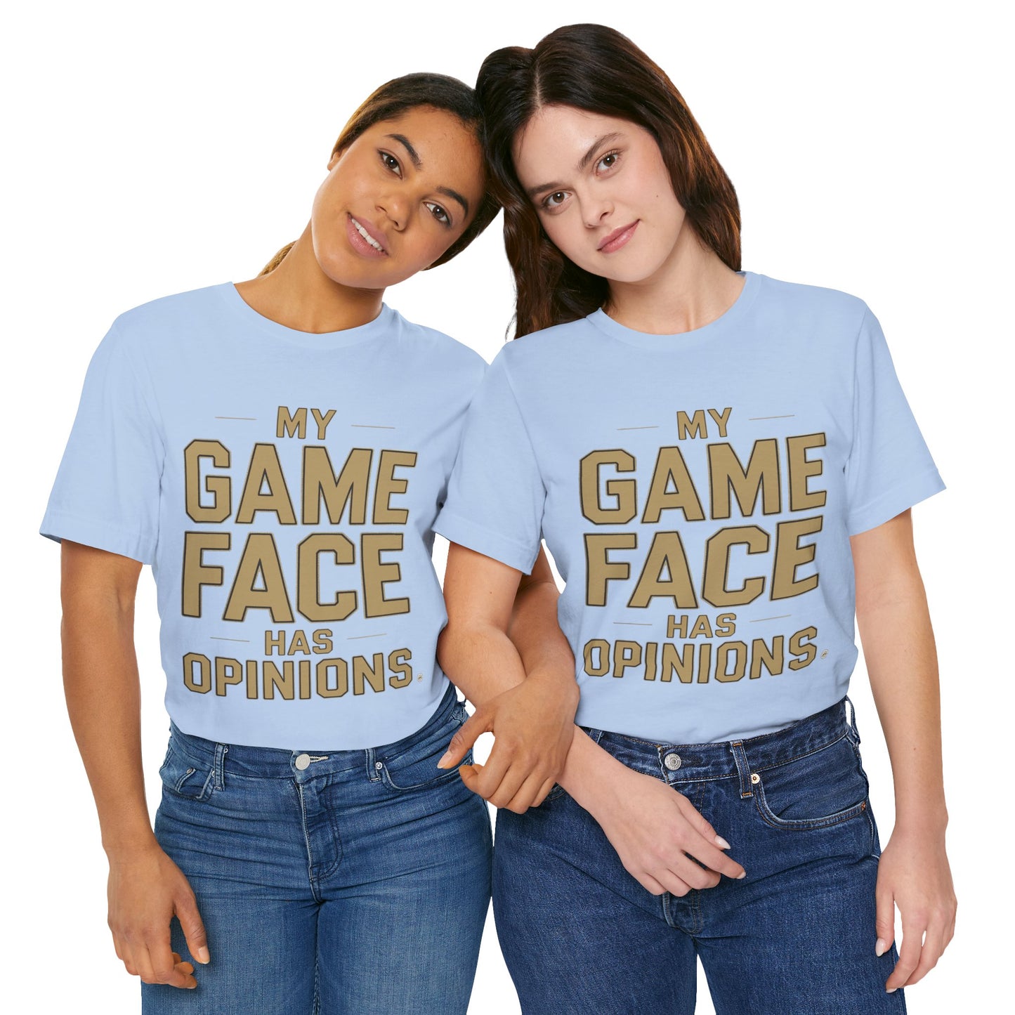 Athletic Tee | My Game Face Has Opinions