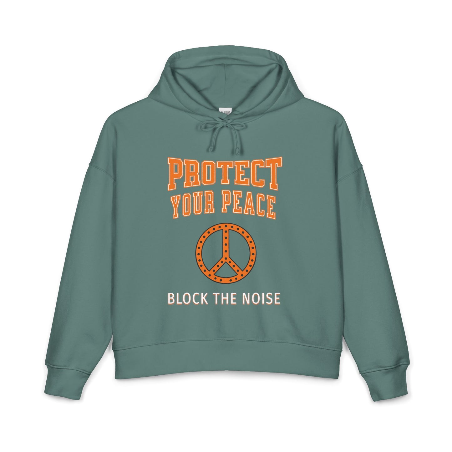 Protect your peace Mid-Length Hoodie
