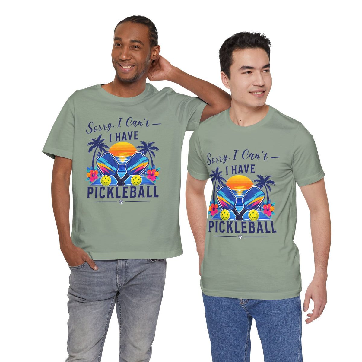 Sorry, I Can’t — I Have Pickleball | Tropical Pickleball Shirt