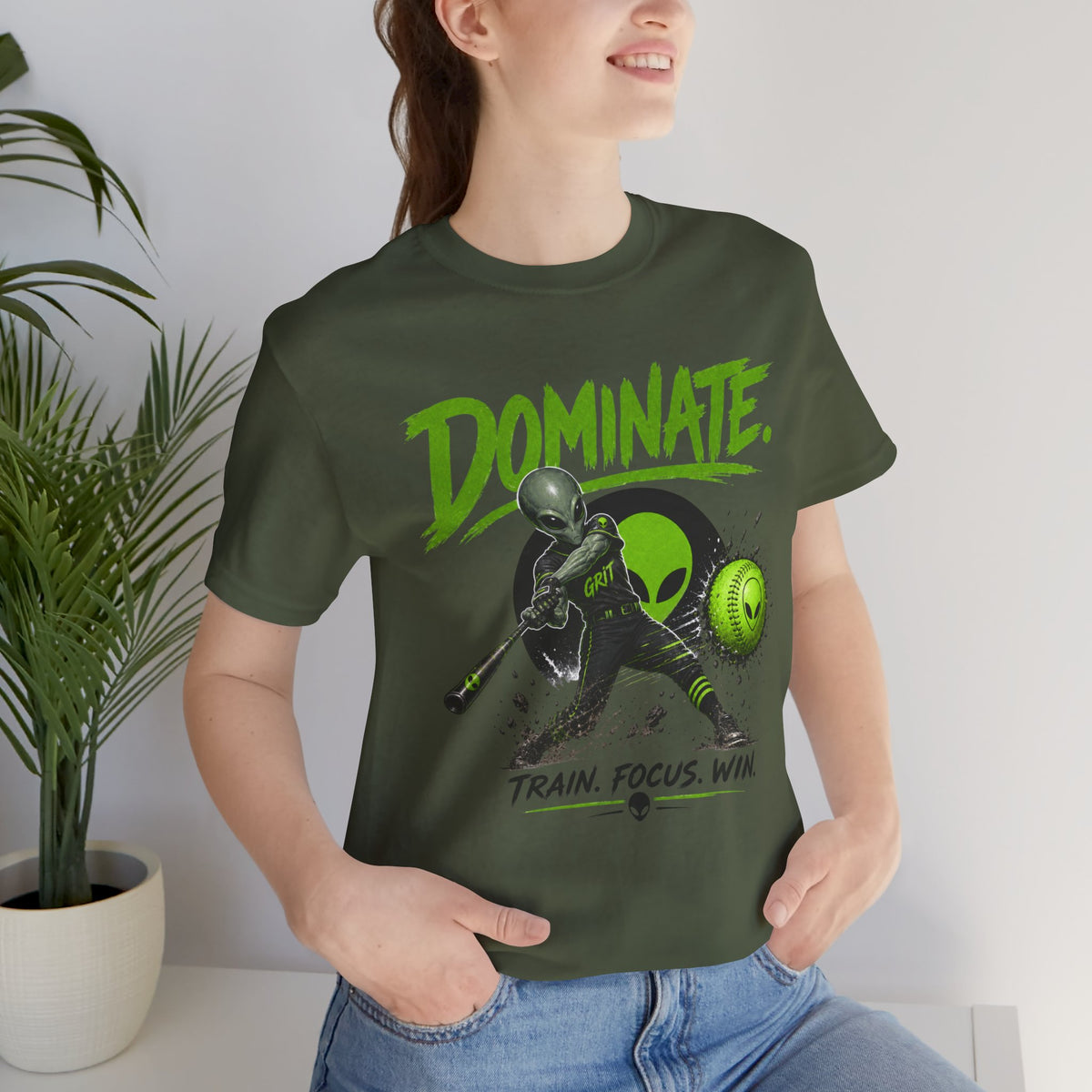 Dominate Softball Graphic Tee