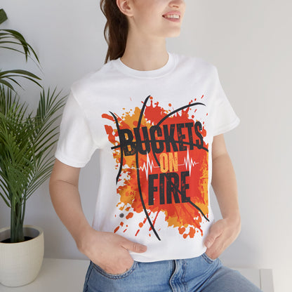 Buckets on Fire Graphic T-Shirt