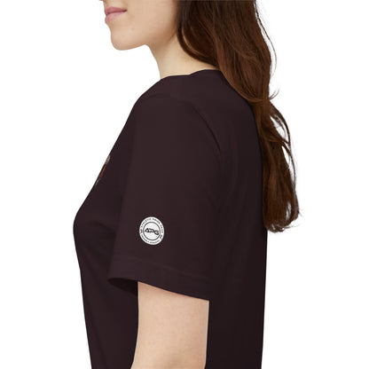 Block Line Society Roller Derby League Tee | Left Chest Crest Shirt
