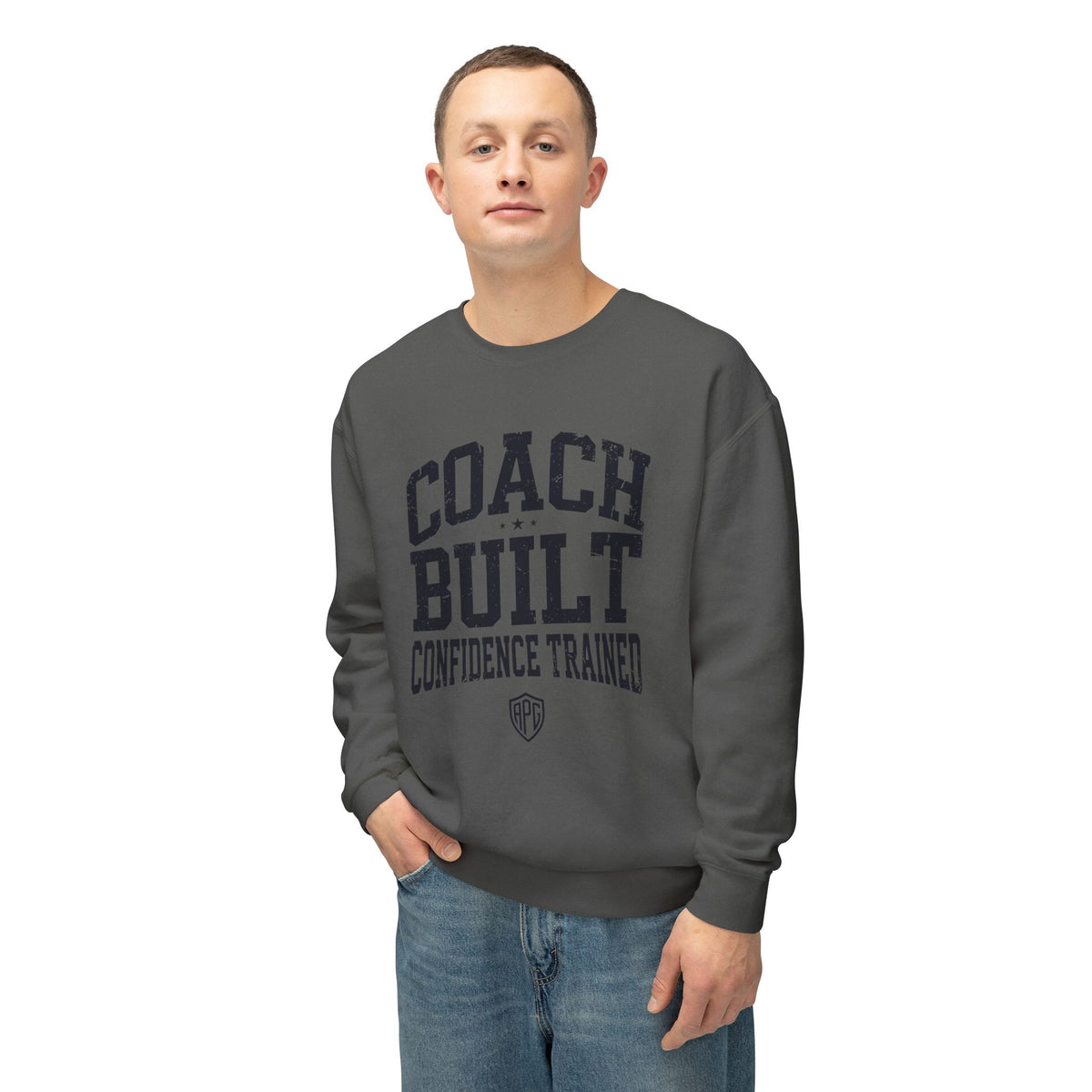 Coach Built Confidence Trained Lightweight Crewneck