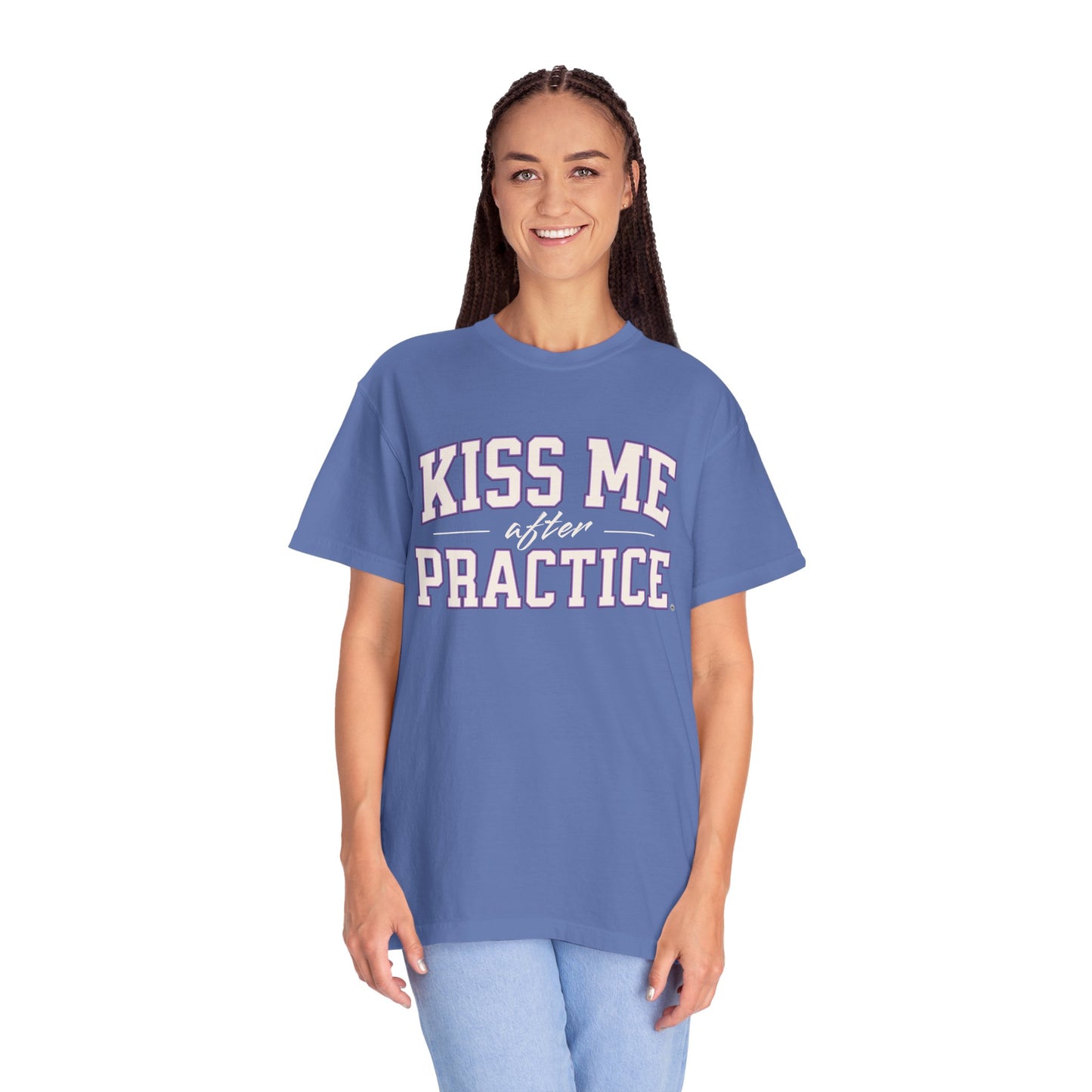 Unisex Tomboy T-shirt - 'Kiss Me after Practice'