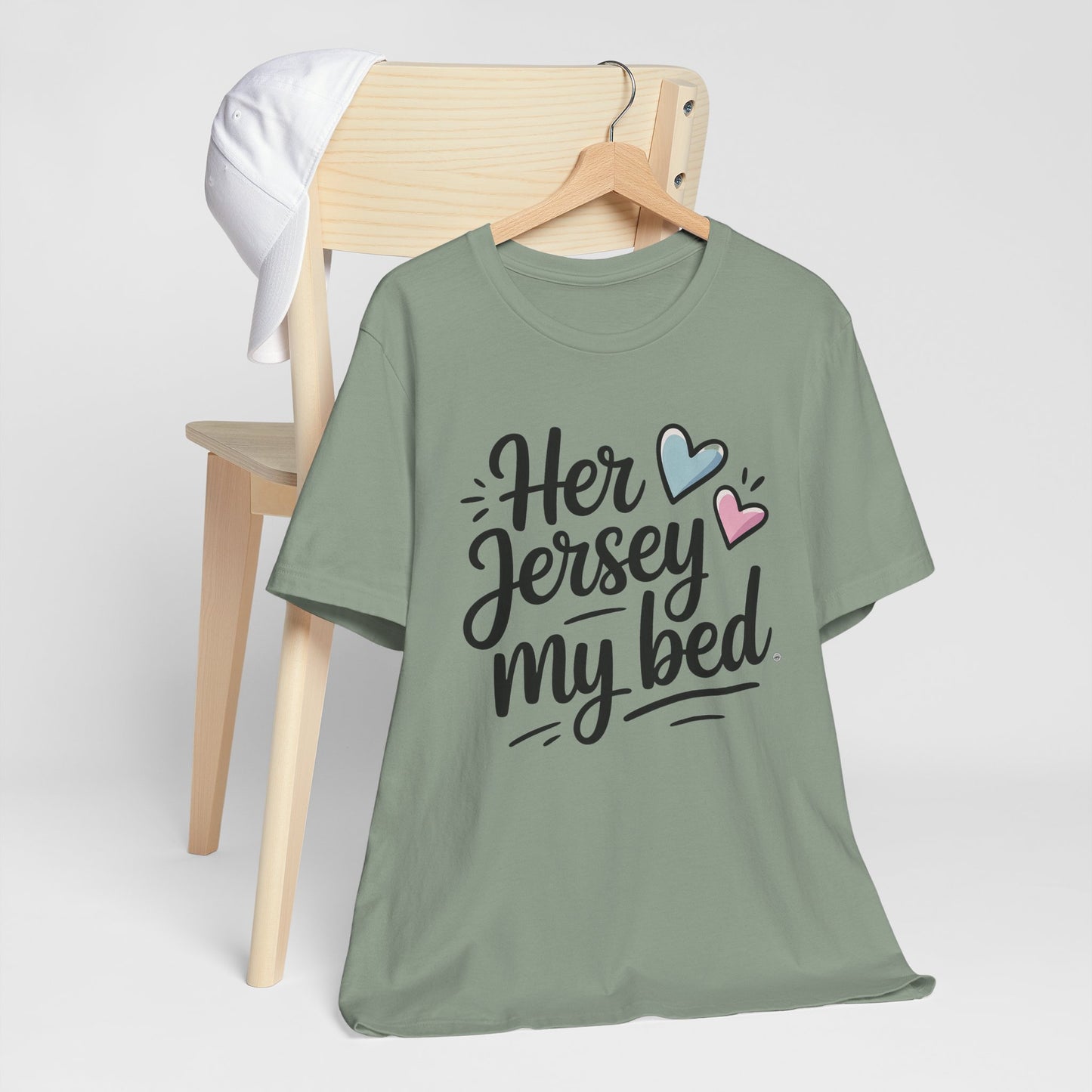 Her Jersey My Bed Tee