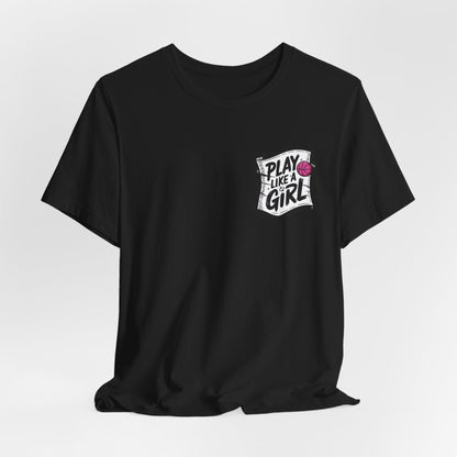 Play like a Girl Pocket Graphic Tee