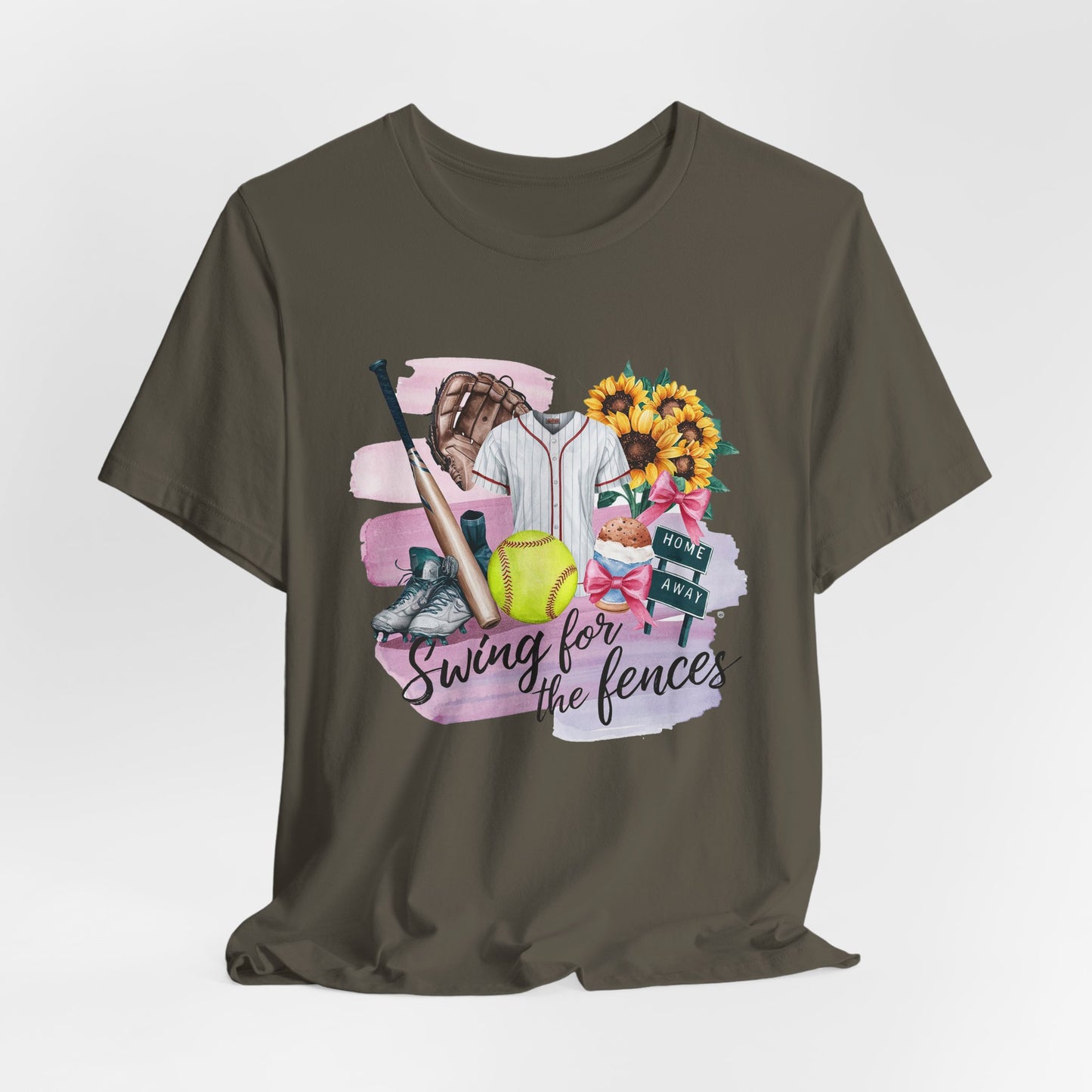 Swing for the Fences – Softball Life Tee