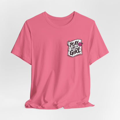 Play like a Girl Pocket Graphic Tee