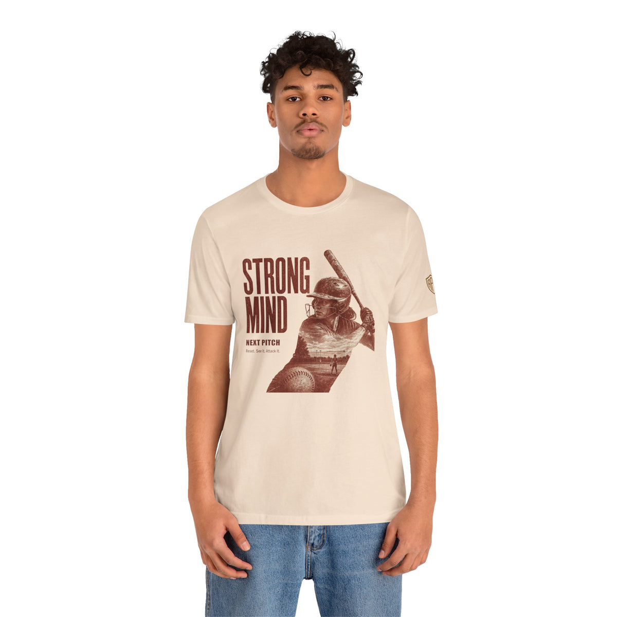 STRONG MIND Softball Tee – Next Pitch | Unisex Shirt
