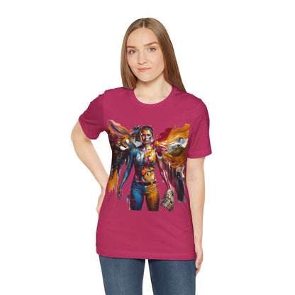 Painted Angel Softball T-Shirt