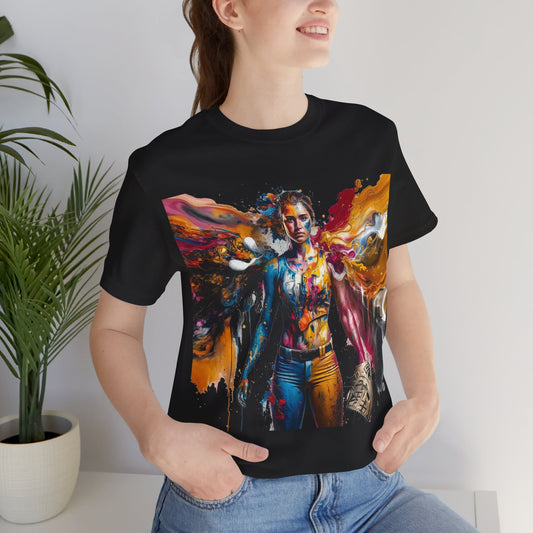 Painted Angel Softball T-Shirt