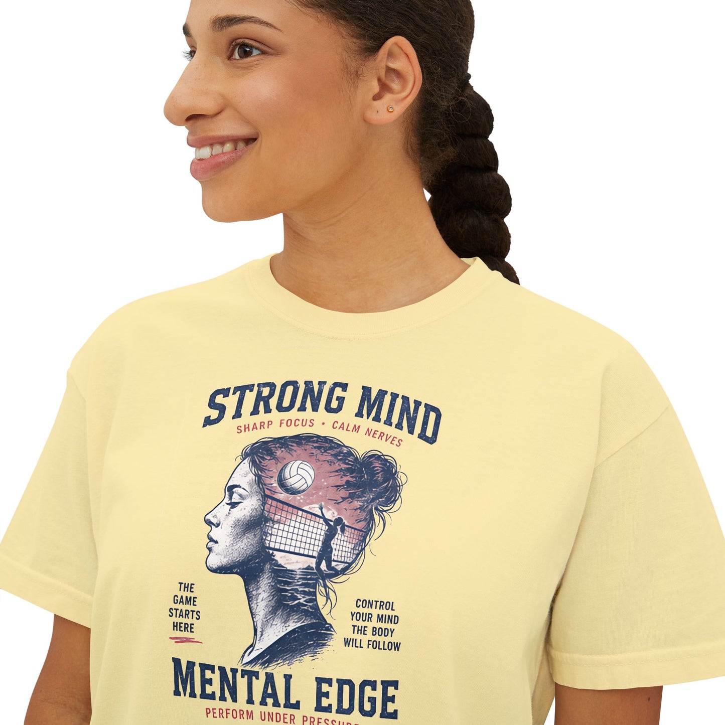 Strong Mind Mental Edge Women's Boxy Tee