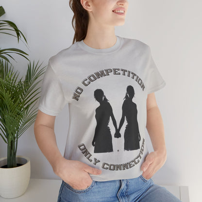 No Competition Only Connection Topography Unisex Tee