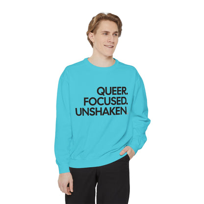 Queer Focused Unshaken - Unisex Heavyweight Sweatshirt
