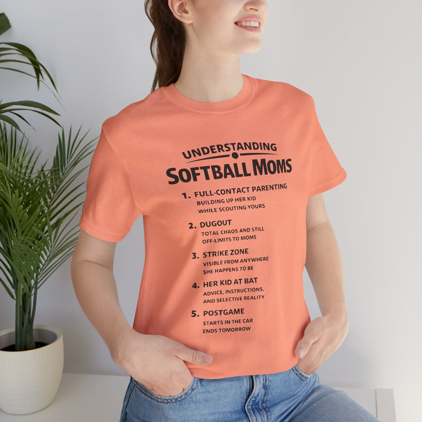 Understanding Softball - Funny Mom Tee