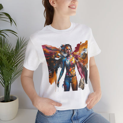 Painted Angel Softball T-Shirt