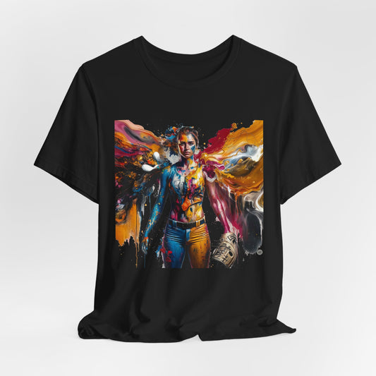 Painted Angel Softball T-Shirt