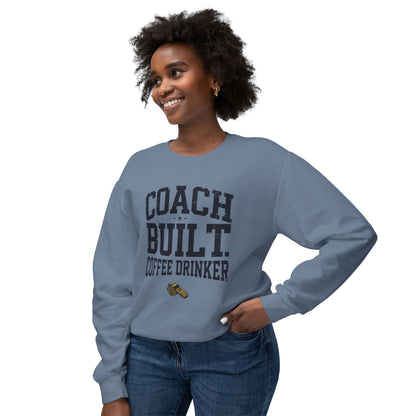Coach Built Coffee Drinker Lightweight 100% Cotton Crew