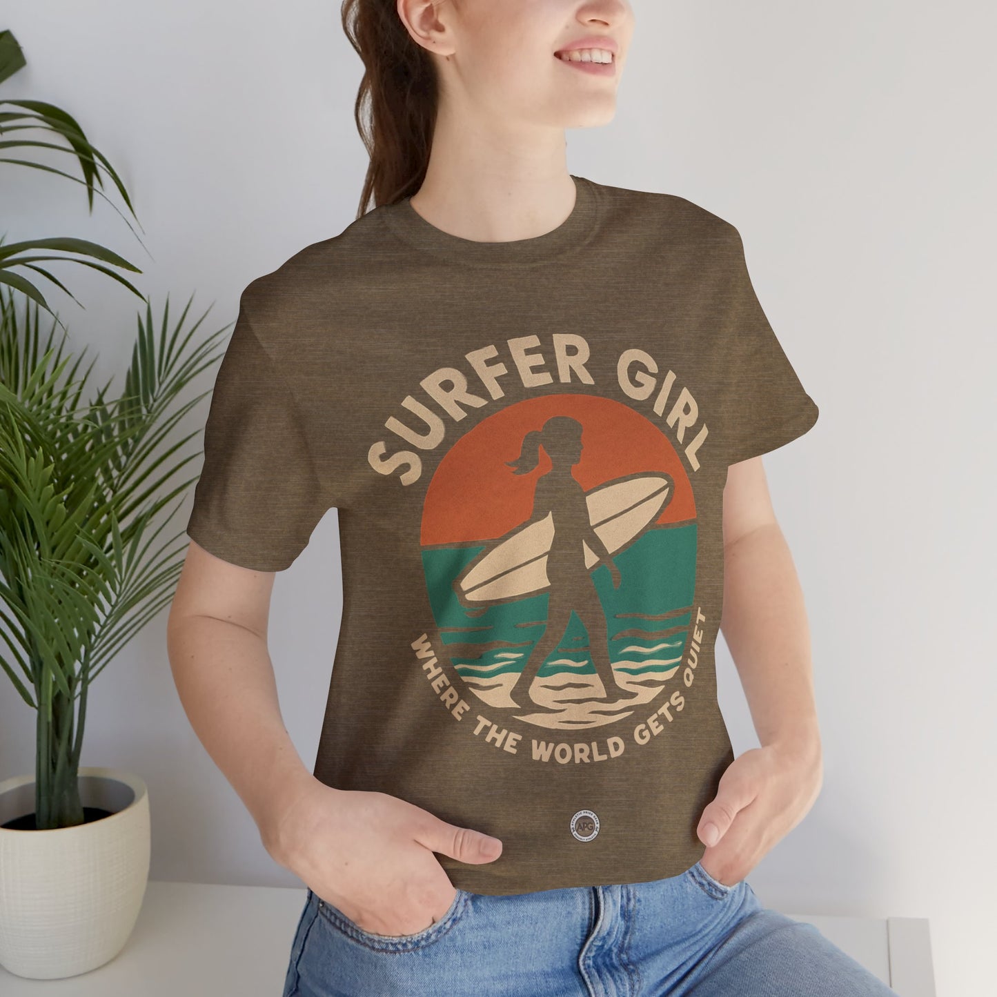 Surfer Girl Tee | Where the World Gets Quiet