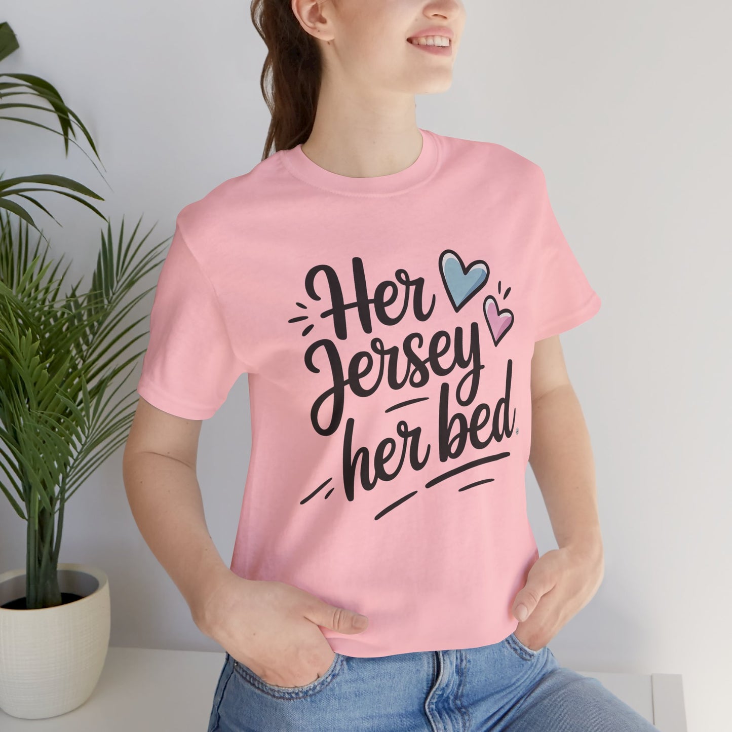 Her Jersey, Her Bed Sapphic Tee