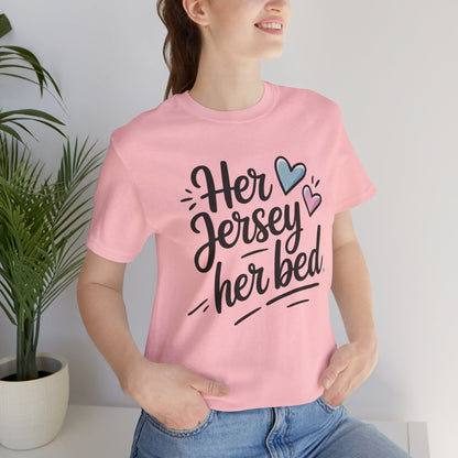 Her Jersey, Her Bed Sapphic Tee