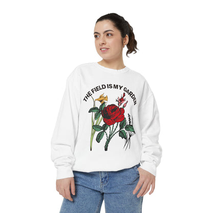 The Field Is My Garden Crewneck Sweatshirt