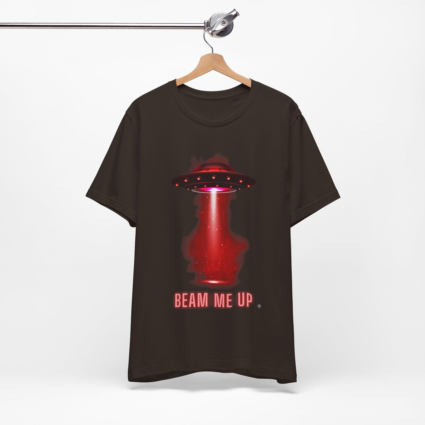 Beam Me UP Spaceship Tee - Unisex Jersey Short Sleeve